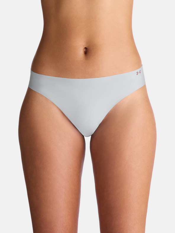 Under Armour Dámske tanga Under Armour UA Pure Stretch NS (3ks)