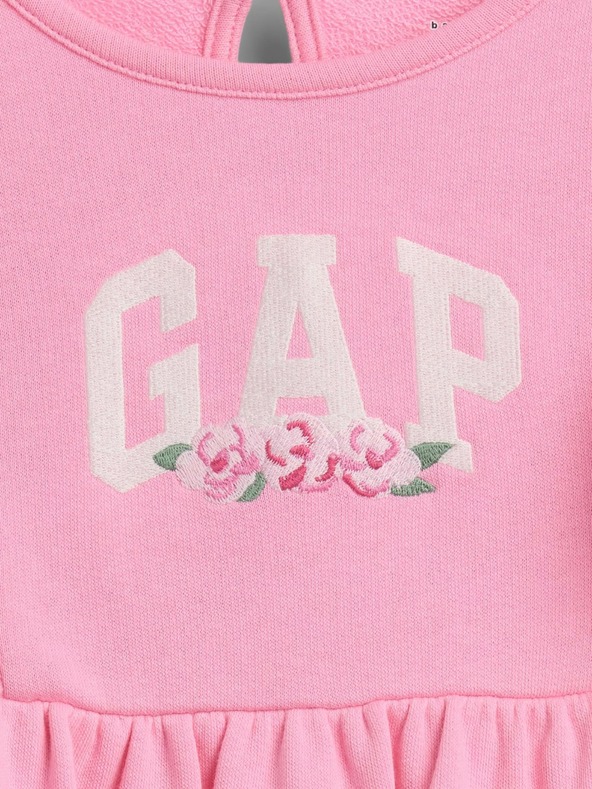 GAP Baby šaty s logom GAP