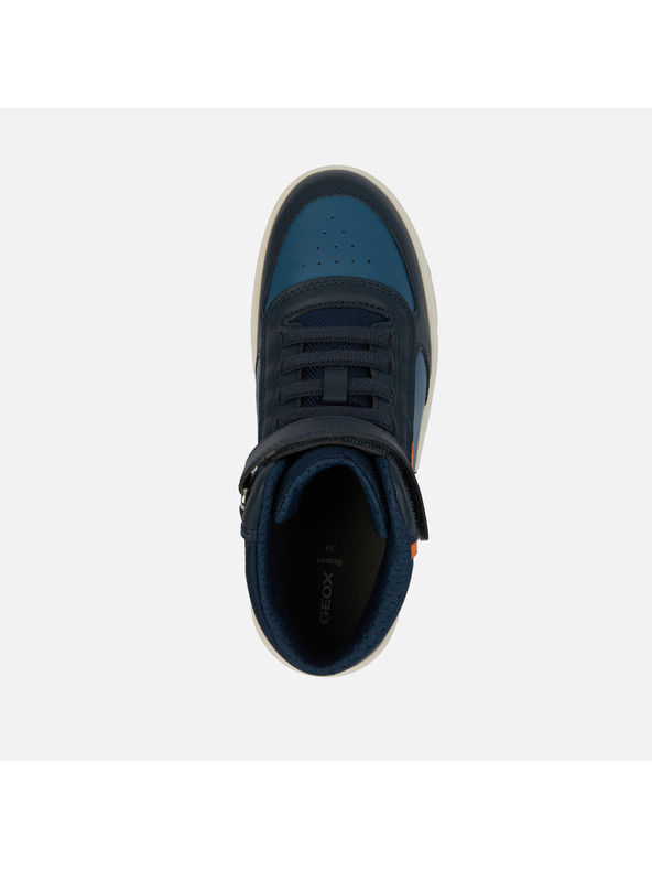 Geox Tmavomodrá chlapčenská členková obuv Geox Maltin