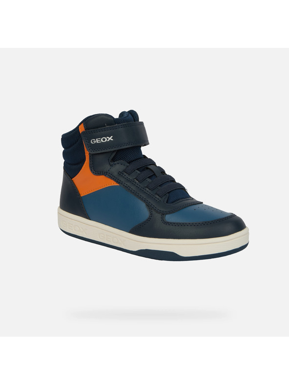 Geox Tmavomodrá chlapčenská členková obuv Geox Maltin