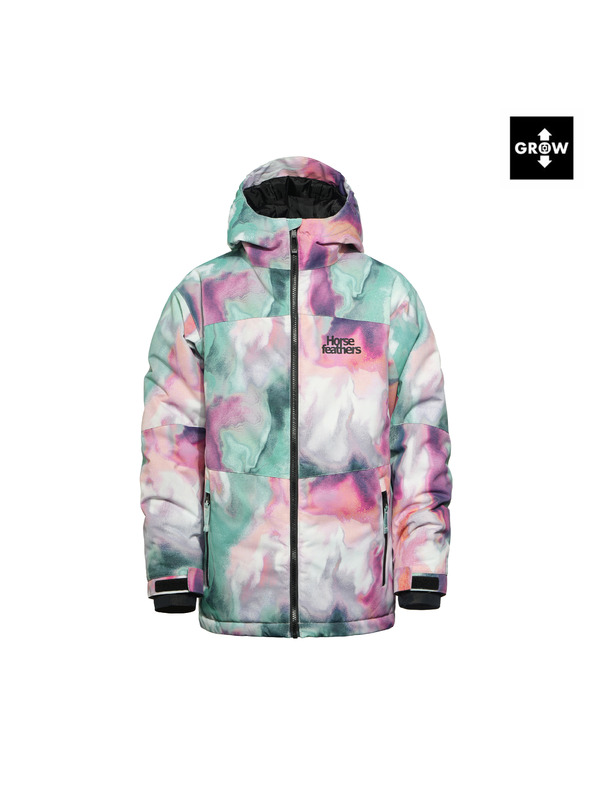 Horsefeathers Detská bunda Juno - rainbow