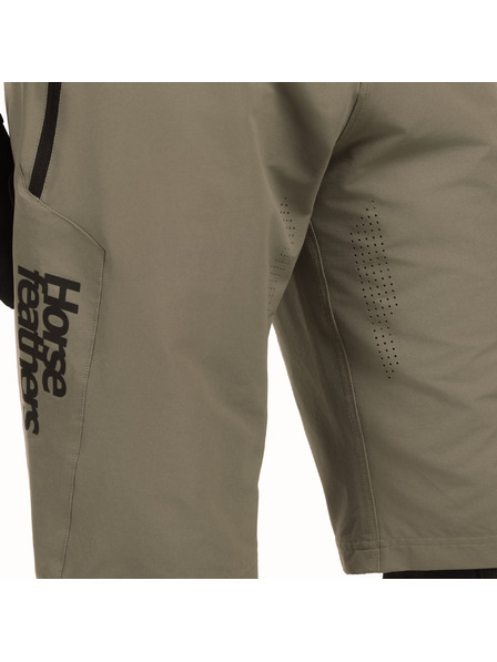 Horsefeathers Cyklistické kraťasy Stoker - teplá béžová