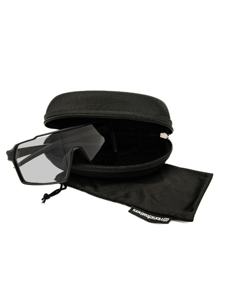 Horsefeathers Fotochromatické okuliare Neutron - matná čierna/sivá