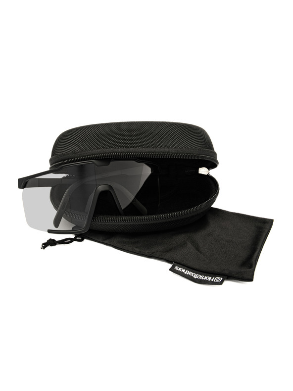 Horsefeathers Fotochromatické okuliare Proton - matná čierna/sivá