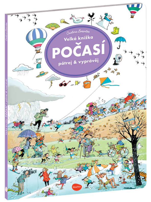 ELLA & MAX Veľká knižka POČASIE – Pátraj & rozpráva