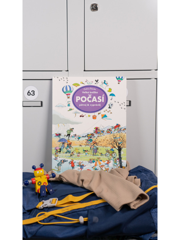 ELLA & MAX Veľká knižka POČASIE – Pátraj & rozpráva