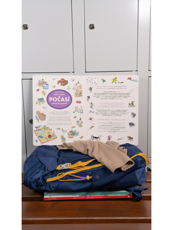 ELLA & MAX Veľká knižka POČASIE – Pátraj & rozpráva