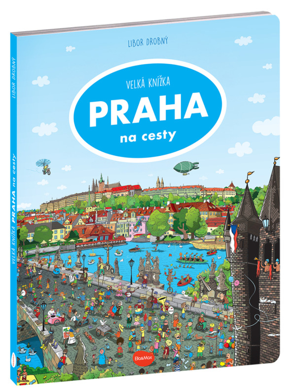ELLA & MAX Na cesty – Veľká knižka PRAHA