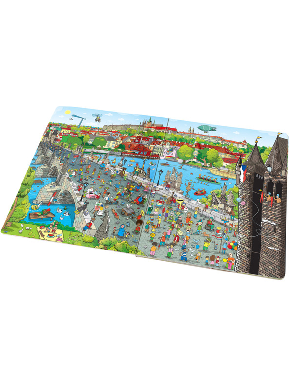 ELLA & MAX Na cesty – Veľká knižka PRAHA