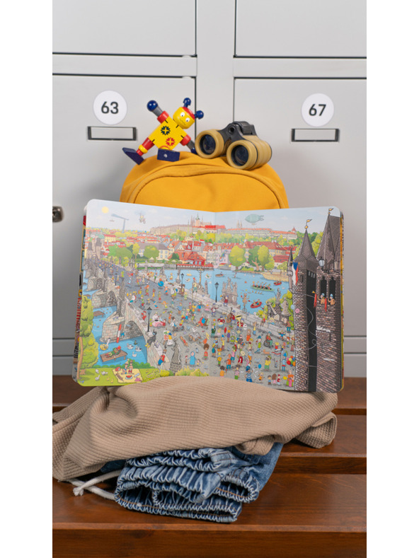 ELLA & MAX Na cesty – Veľká knižka PRAHA