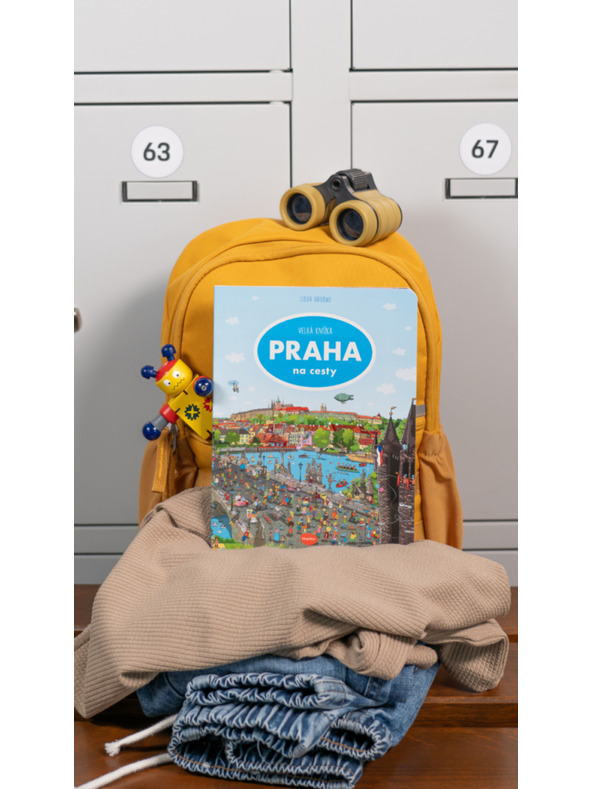 ELLA & MAX Na cesty – Veľká knižka PRAHA