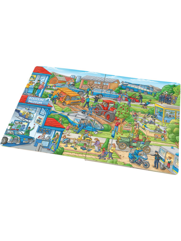 ELLA & MAX Veľká knižka POLÍCIA pre malých rozprávaču