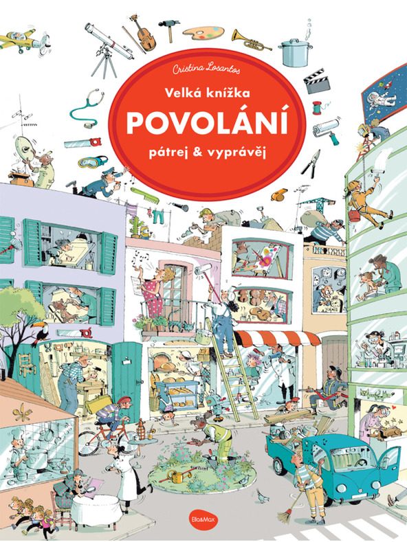 ELLA & MAX Veľká knižka POVOLANIA – Pátrať & rozprávaš