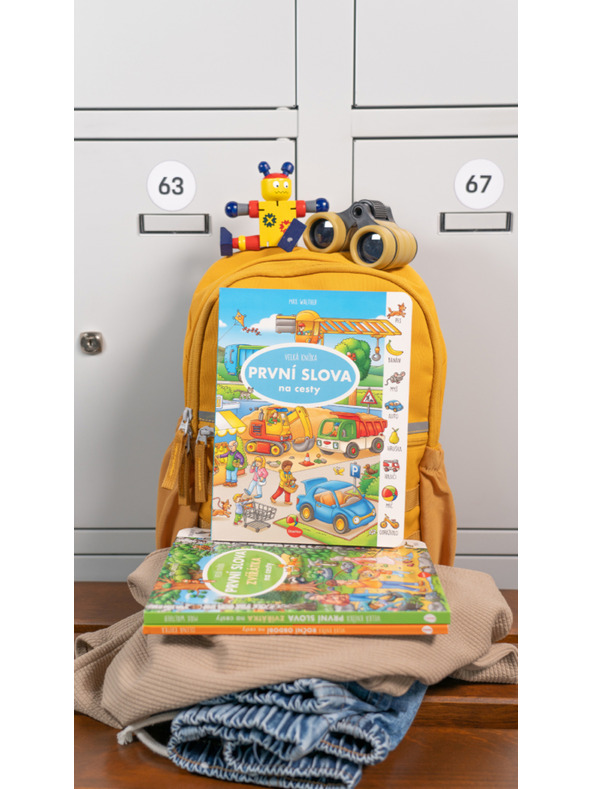 ELLA & MAX Na cesty – Veľká knižka PRVÉ SLOVÁ