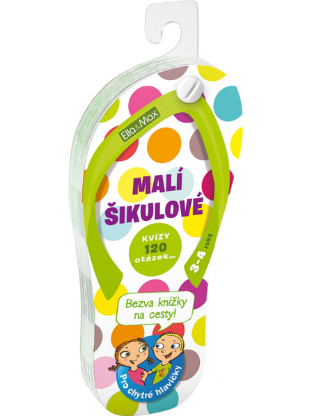 ELLA & MAX MALÍ ŠIKULOVÉ, 3-4 roky – Kvízy na cesty