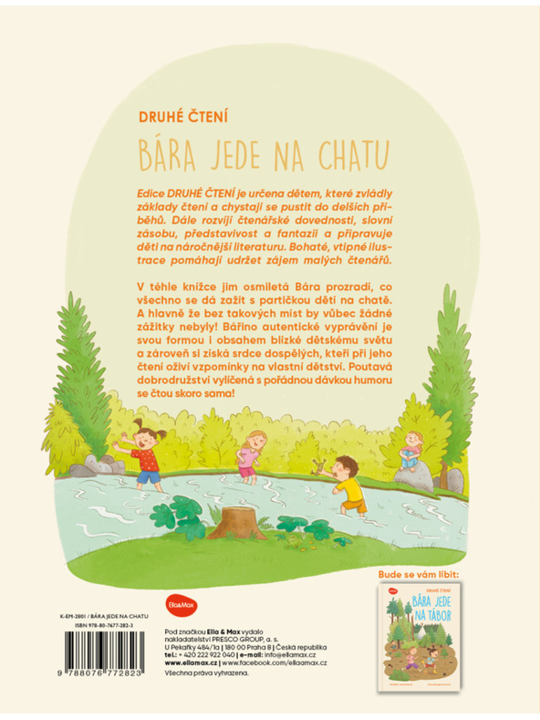 ELLA & MAX Druhé čítanie – BÁRA JEDE NA CHATU
