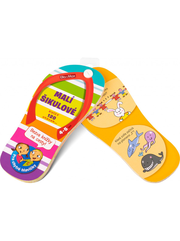 ELLA & MAX MALÍ ŠIKULOVÉ, 4-5 rokov – Kvízy na cesty