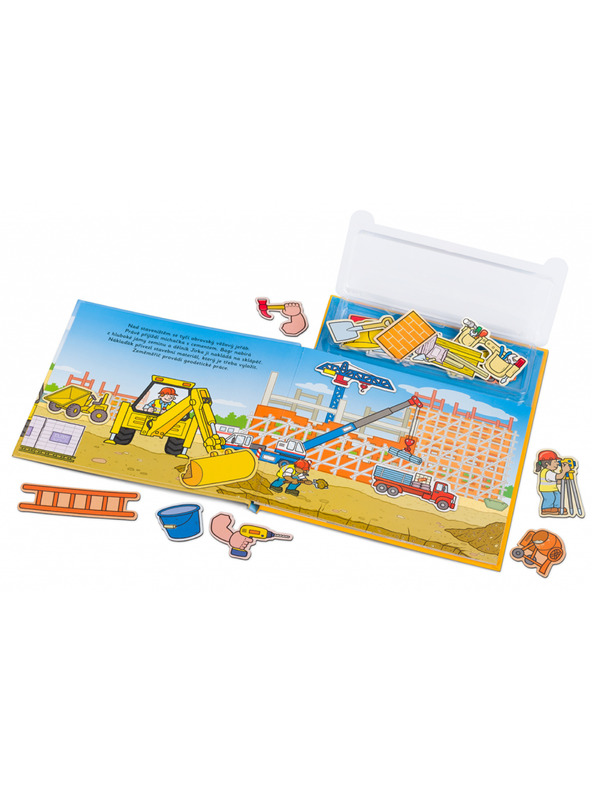 ELLA & MAX STAVBA ─ Knižka s magnetkami