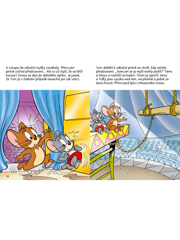 ELLA & MAX VEĽKÉ CIRKUSOVÉ DOBRODRUŽSTVO – Tom a Jerry v obrázkovanom príbehu