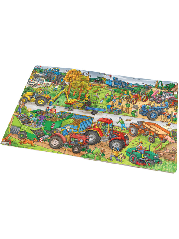 ELLA & MAX Veľká knižka TRAKTORY pre malých rozprávaču