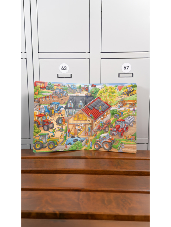 ELLA & MAX Veľká knižka TRAKTORY pre malých rozprávaču