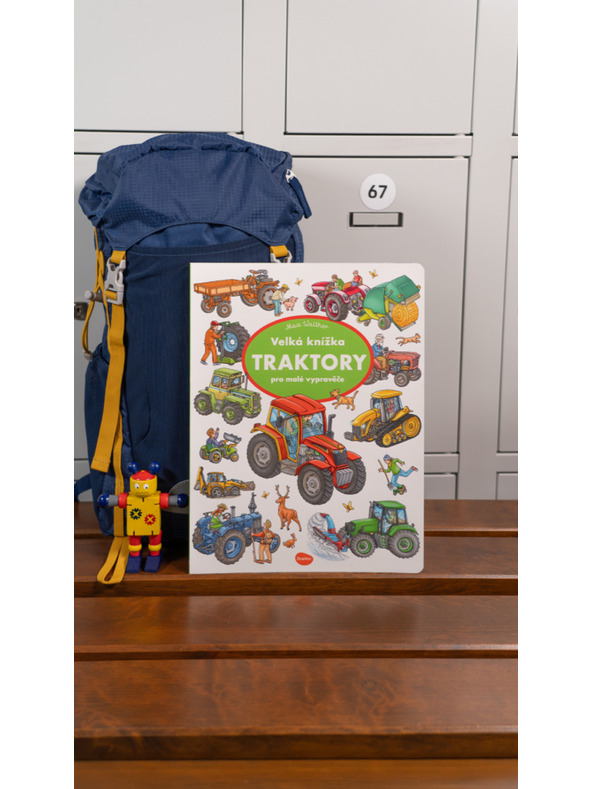 ELLA & MAX Veľká knižka TRAKTORY pre malých rozprávaču