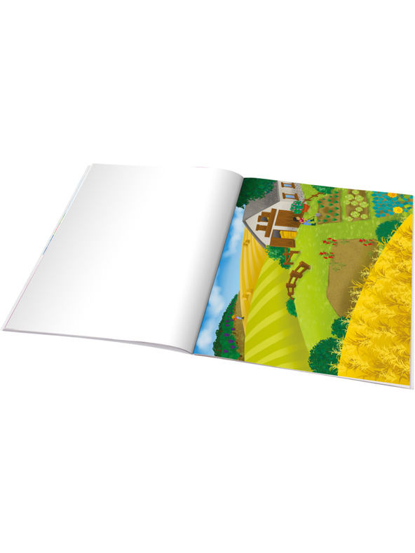 ELLA & MAX Čítaj a lepuj – NA STATKU, kniha so samolepkami