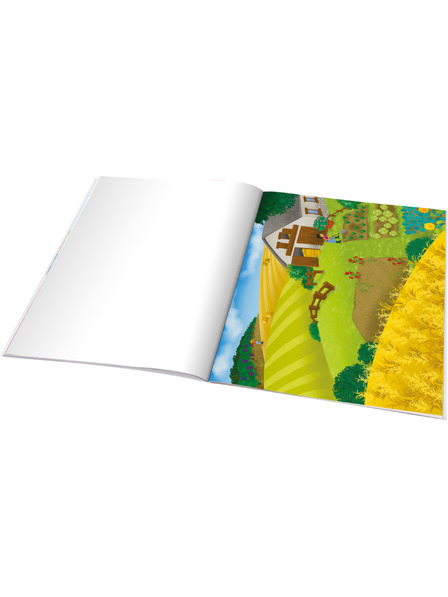 ELLA & MAX Čítaj a lepuj – NA STATKU, kniha so samolepkami