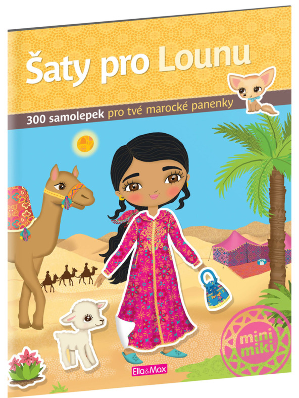 ELLA & MAX Šaty pre LOUNU – Kniha samolepiek