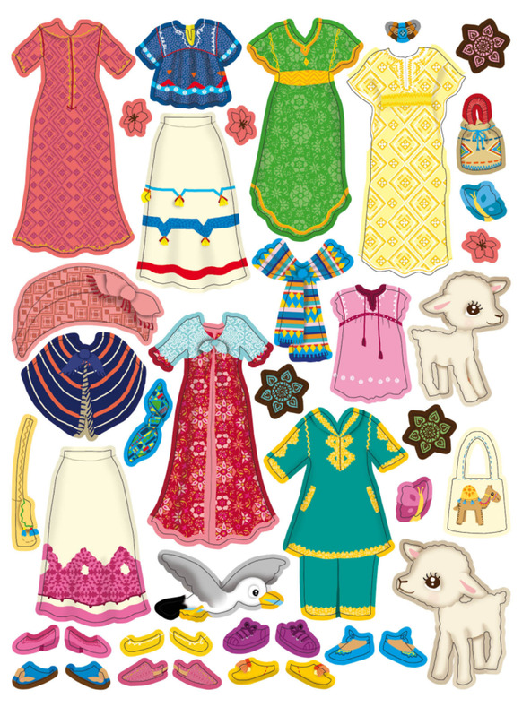 ELLA & MAX Šaty pre LOUNU – Kniha samolepiek