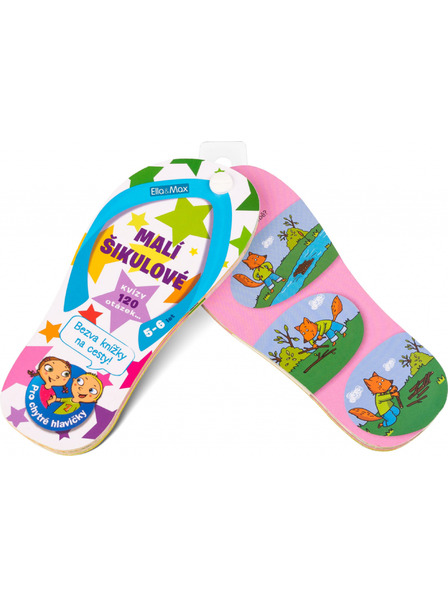 ELLA & MAX MALÍ ŠIKULOVÉ, 5-6 rokov – Kvízy na cesty