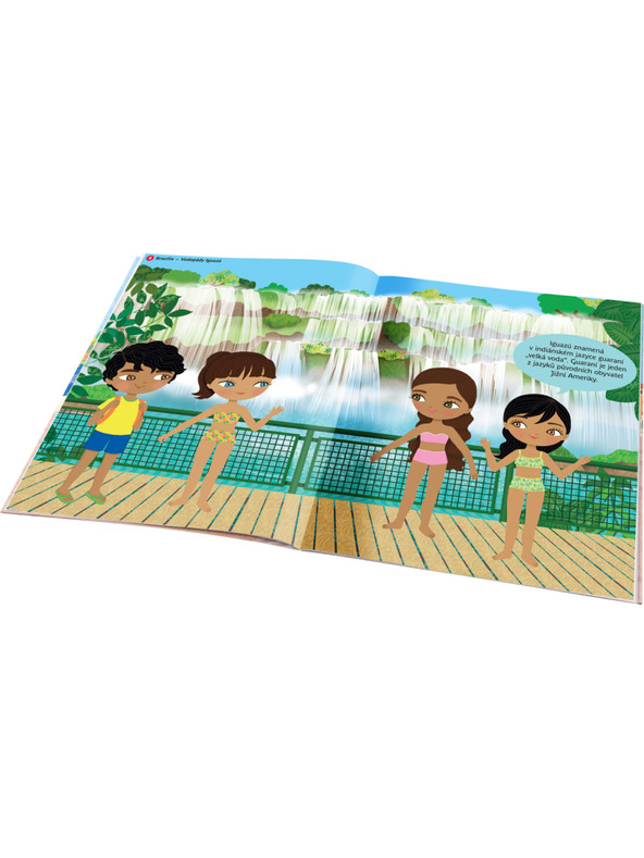 ELLA & MAX Šaty z celého sveta DIVY SVETA – Kniha samolepiek