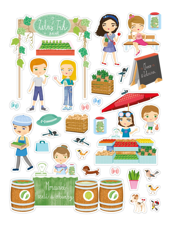 ELLA & MAX NATÁLKA & BRNO ─ Mesto plné samolepiek