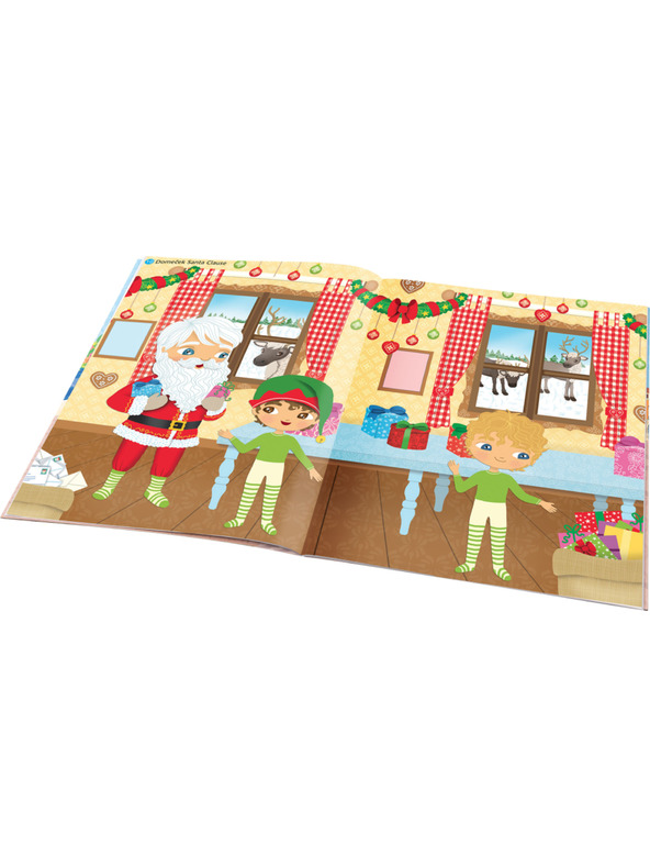 ELLA & MAX Šaty z celého sveta VIANOCE ─ Knižka samolepiek