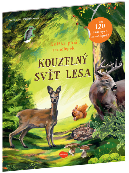 ELLA & MAX KOUZELNÝ SVĚT LESA – Knižka samolepiek
