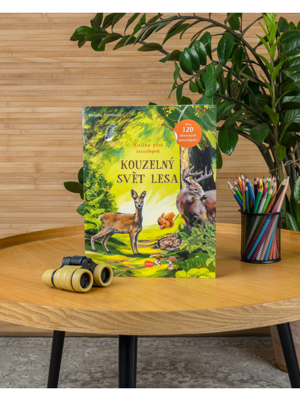 ELLA & MAX KOUZELNÝ SVĚT LESA – Knižka samolepiek