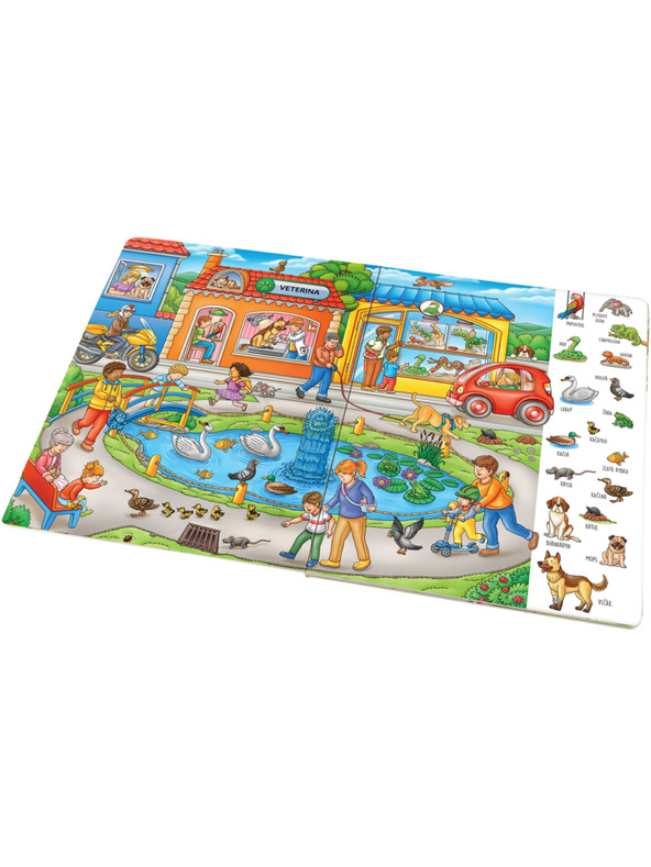 ELLA & MAX Na cesty – Veľká knižka ZVIERATKÁ – PRVÉ SLOVÁ