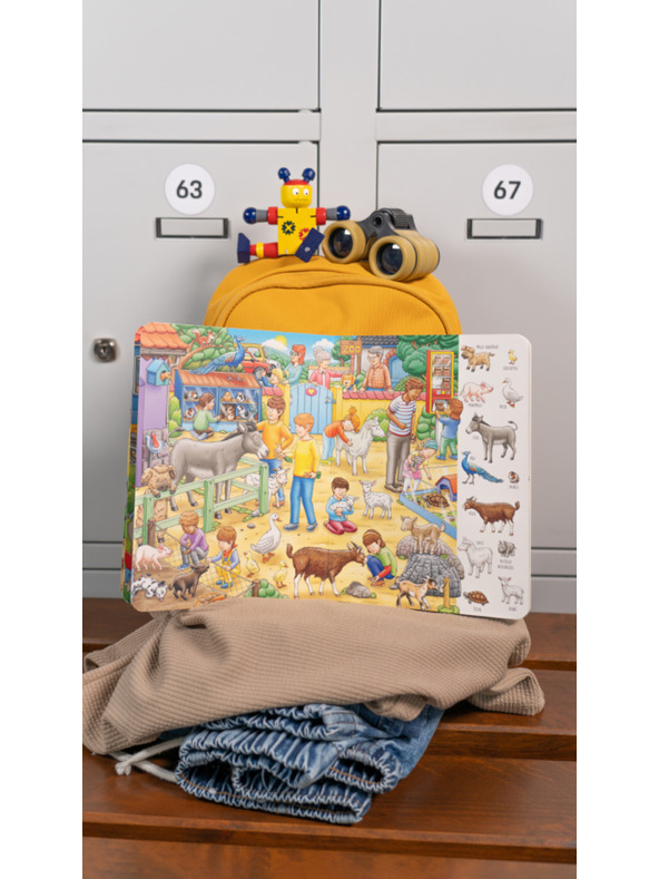 ELLA & MAX Na cesty – Veľká knižka ZVIERATKÁ – PRVÉ SLOVÁ