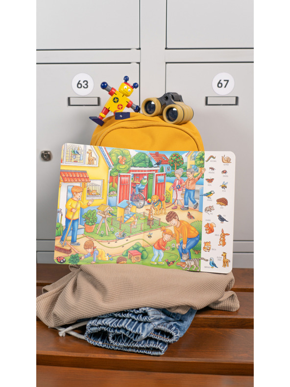 ELLA & MAX Na cesty – Veľká knižka ZVIERATKÁ – PRVÉ SLOVÁ