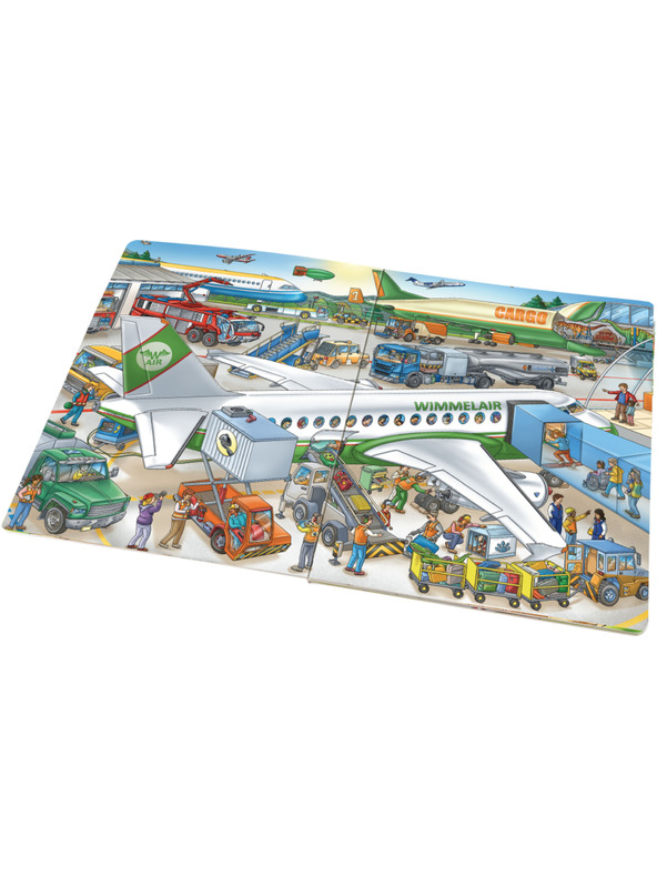 ELLA & MAX Veľká knižka LETISKO pre malých vypravovačov