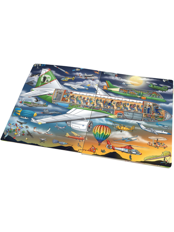 ELLA & MAX Veľká knižka LETISKO pre malých vypravovačov