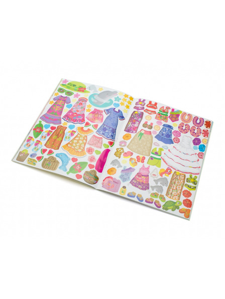 ELLA & MAX Šaty pre Moheu - knižka samolepiek