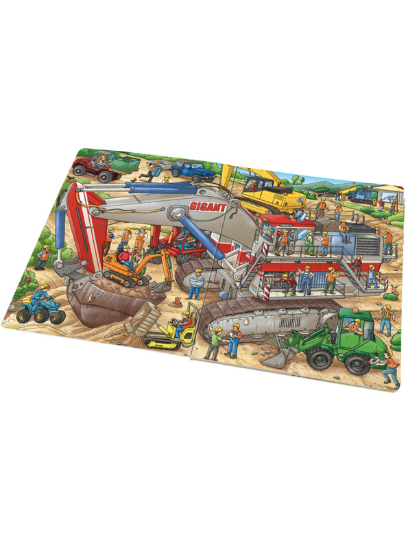 ELLA & MAX Veľká knižka BAGER pre malých vypravovačov