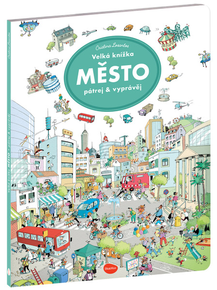 ELLA & MAX Veľká knižka MESTO – Pátraj & rozprávaš