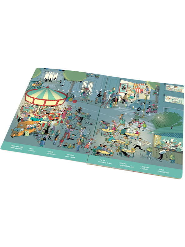 ELLA & MAX Veľká knižka MESTO – Pátraj & rozprávaš