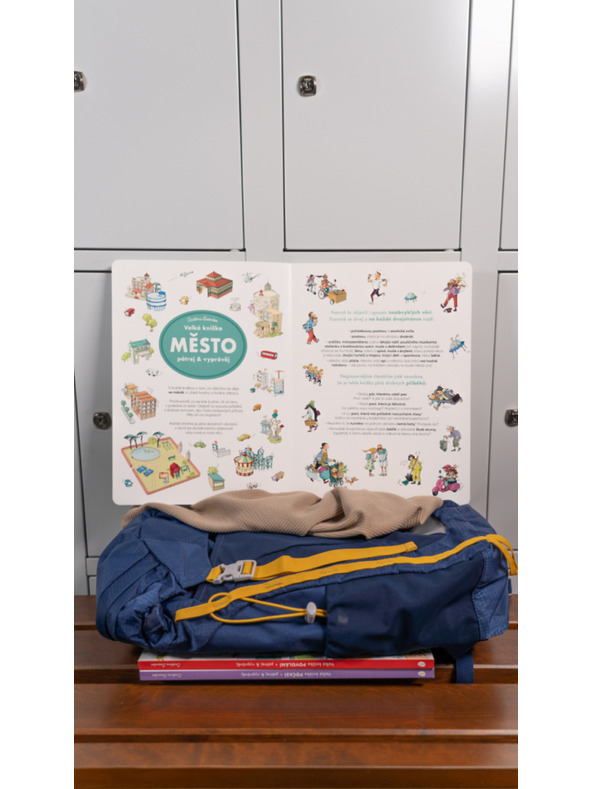 ELLA & MAX Veľká knižka MESTO – Pátraj & rozprávaš