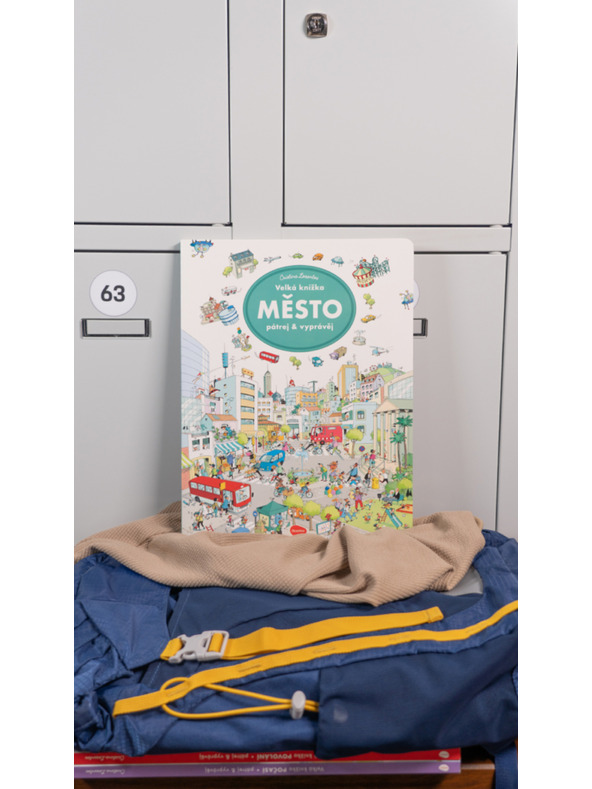 ELLA & MAX Veľká knižka MESTO – Pátraj & rozprávaš