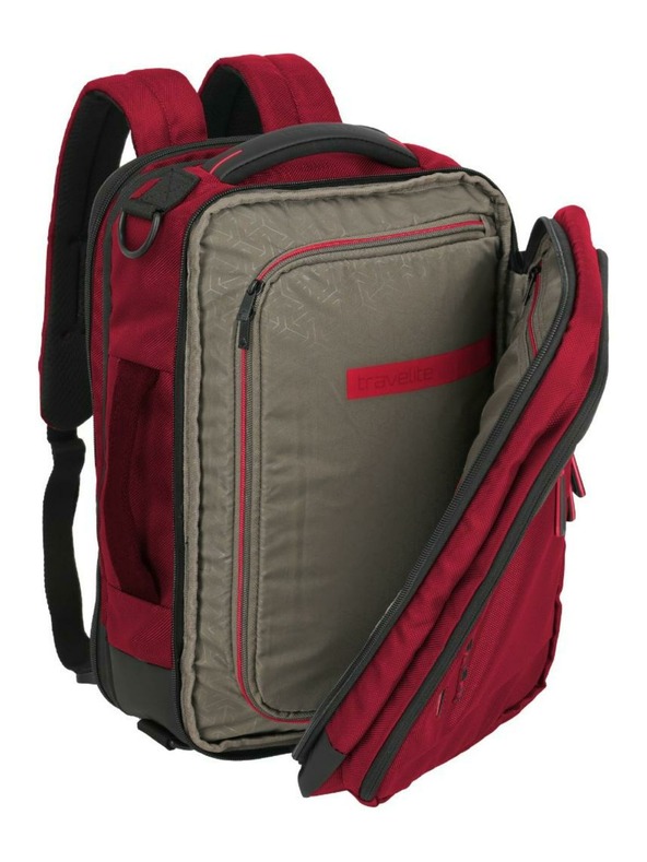 Travelite Ruksak Travelite Crosslite 5.0 Taška na dosku/Ruksak S Red