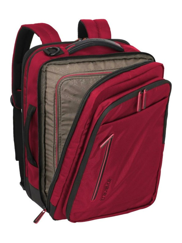 Travelite Batoh Travelite Crosslite 5.0 Board bag/Backpack L Red