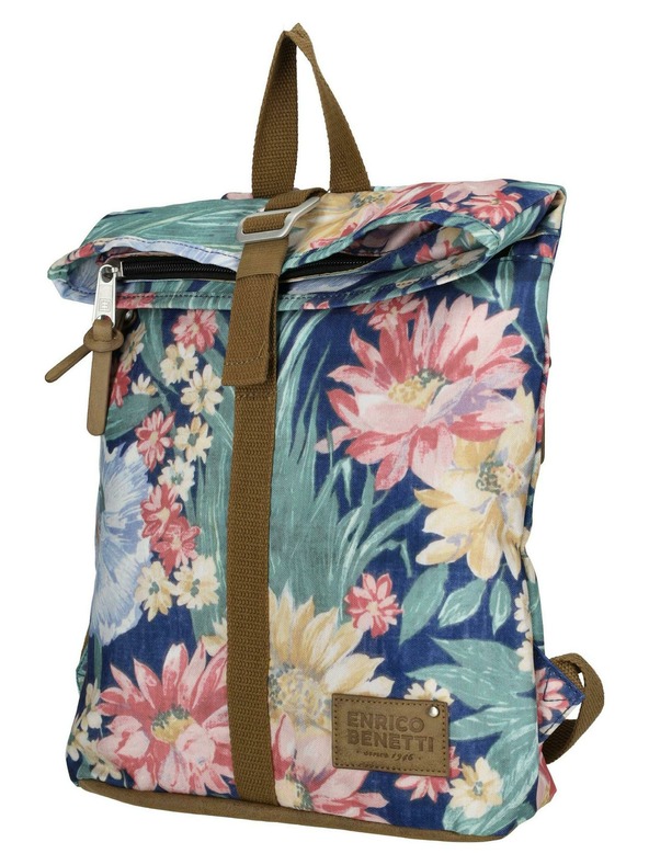 Enrico Benetti Batoh Enrico Benetti Santiago 46214 Navy Flower